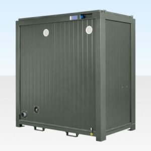 1+1 Double Mains Toilet 8Ft x 5Ft (Bottle Green) Online | R-H Container Service