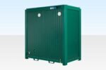 1+1 Double Mains Toilet 8Ft x 5Ft (Green) Online | R-H Container Service