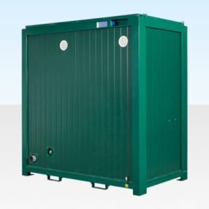 1+1 Double Mains Toilet 8Ft x 5Ft (Green) Online | R-H Container Service