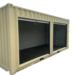 20ft Shipping Container With Roll Up Side Doors
