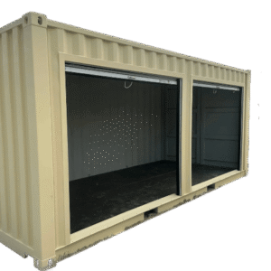 20ft Shipping Container With Roll Up Side Doors
