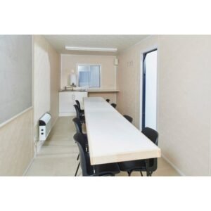 20Ft x 8Ft Steel Anti-Vandal Canteen Cabin