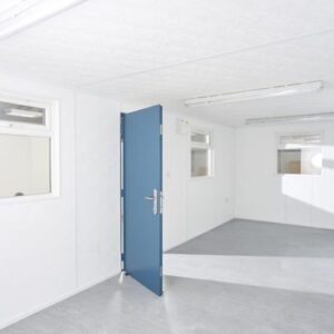 32Ft x 10Ft Jackleg Plastisol Office Cabin Online | R-H Container Service