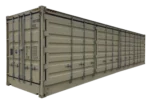 40FT High Cube Side Door Shipping Container (One Trip)