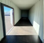 40ft shipping container with man door