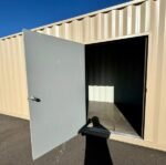 40ft shipping container with man door