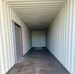 40ft shipping container with man door