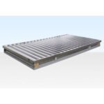 4M X 2.1M Flat Pack Container Store – Galvanised