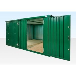 4M X 4.2M Side Linked Flat Pack Container Bundle (Powder Coated)