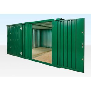 4M X 4.2M Side Linked Flat Pack Container Bundle (Powder Coated)