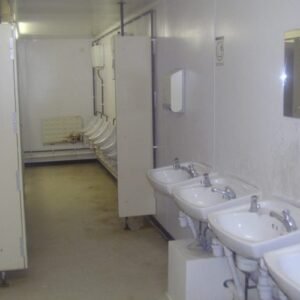 5+1 Steel Toilet Cabin 24Ft x 9Ft Online | R-H Container Service