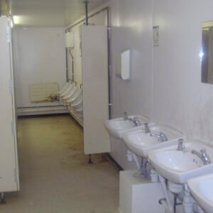5+1 Steel Toilet Cabin 24Ft x 9Ft Online | R-H Container Service