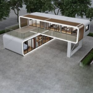 Factory Price Capsule Leisure House Leak Proof Prefabricated Villa