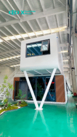 Good Quality Capsule Camp Hotel Eco-Friendliness Modular Prefabricated House