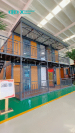 Hot Insulation Mobile Folding House Moisture Proof 40F TModern Manufactured Home