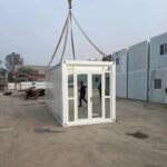 Hot Insulation Mobile Folding House Moisture Proof 40F TModern Manufactured Home