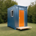 Portable Restroom Container