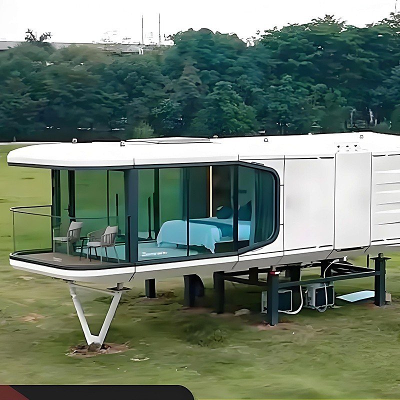Wind Resistance Waterproof Space Capsule House Garden Prefabricated Homes Wind Resistance Waterproof Space Capsule House Garden Prefabricated Homes